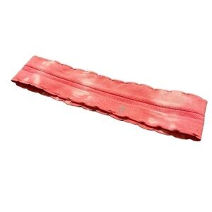 Ivivvva Pink Tie-dye Headband with Wavy Edges